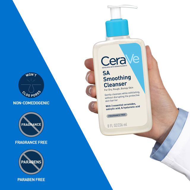 CeraVe SA Smoothing Cleanser 236mL