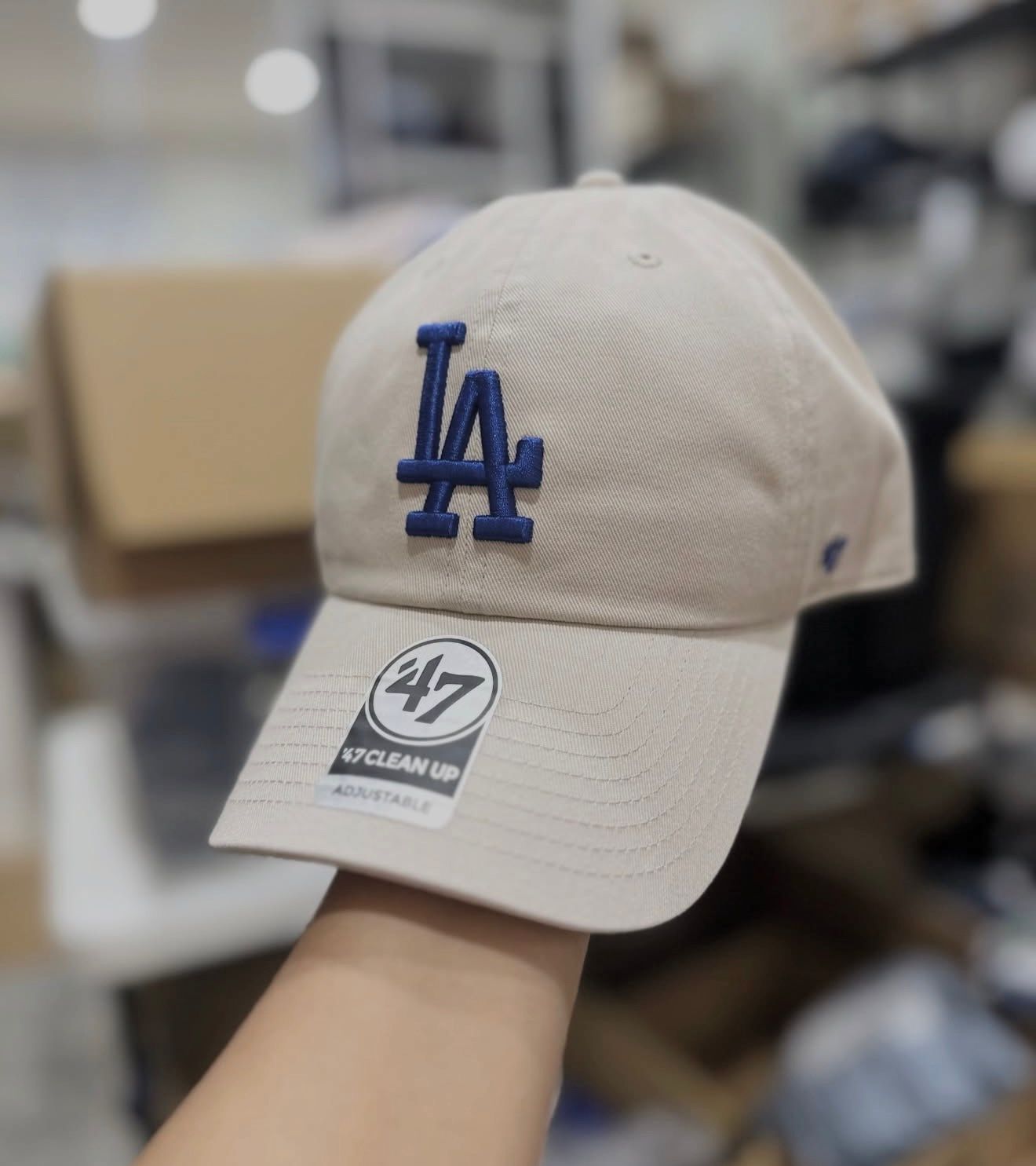 Los Angeles Dodgers Bone/Team '47 CLEAN UP