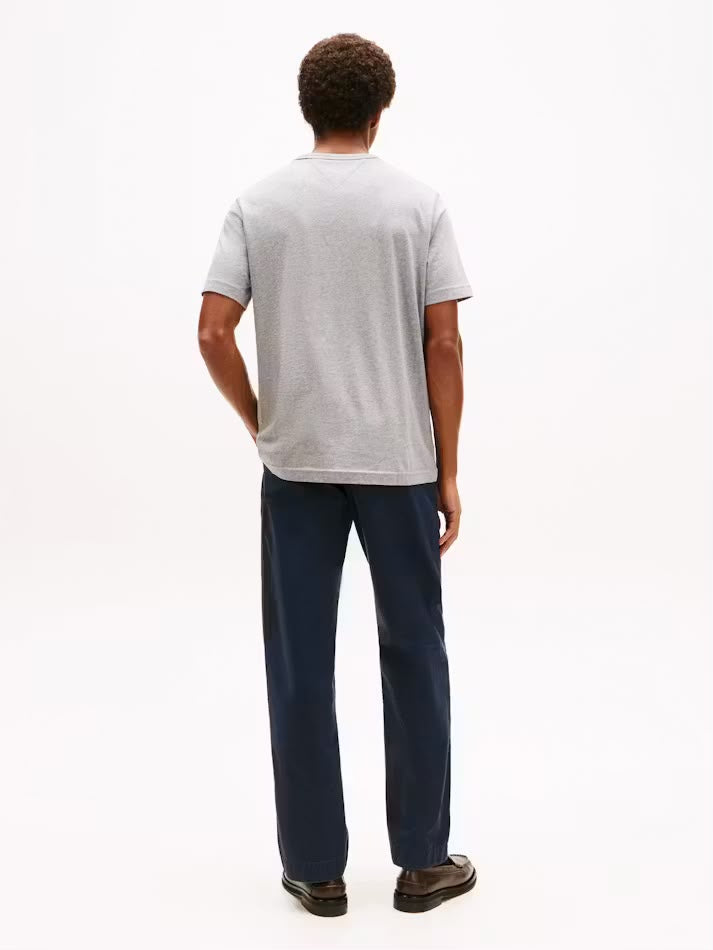 TH  Small Crest Outline Tee Grey Large