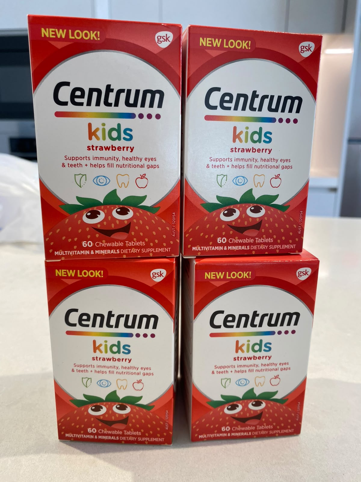 Centrum Kids Multi Vitamin 60 Strawberry