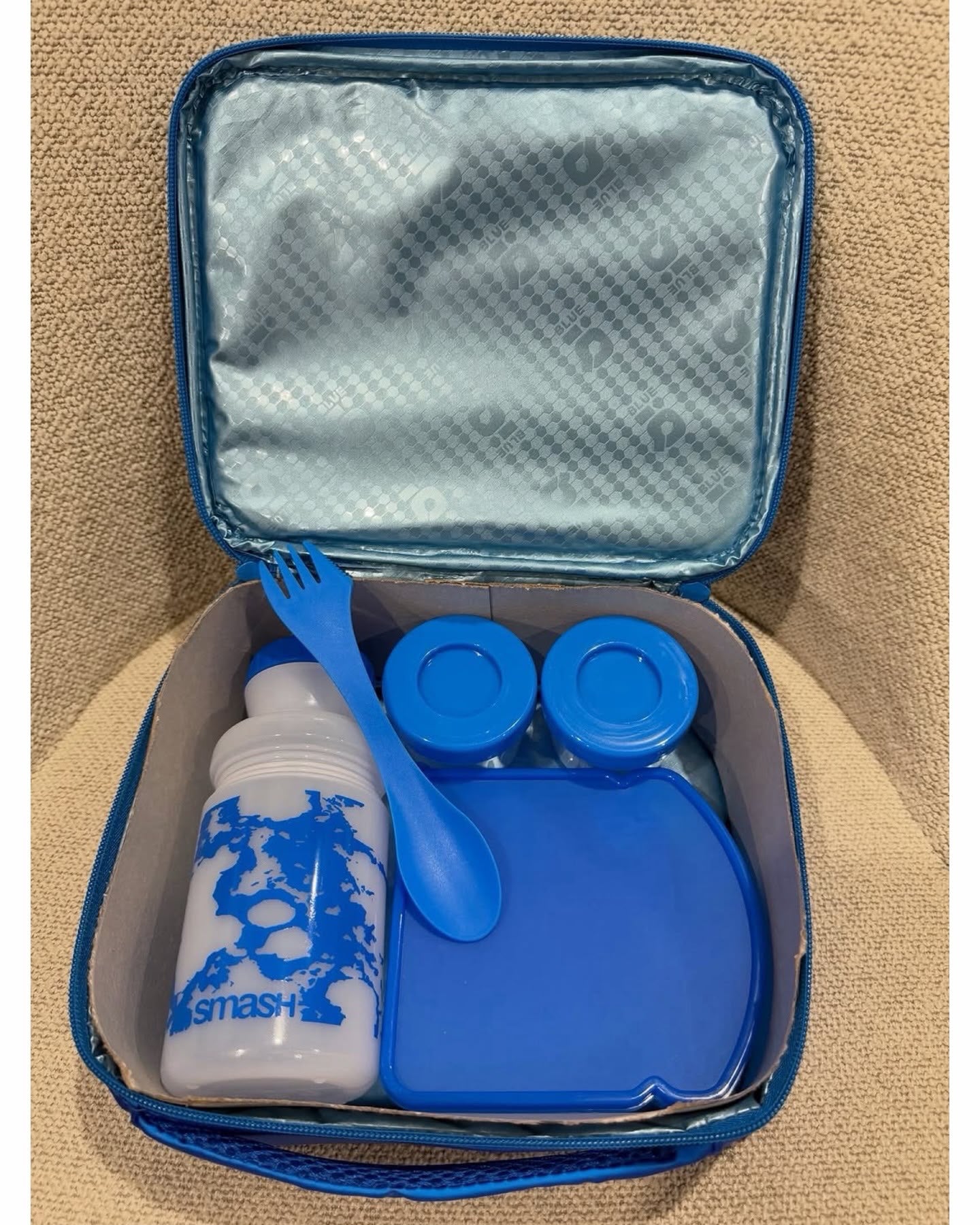 Smash Lunch Pack 8pc Set - Blue