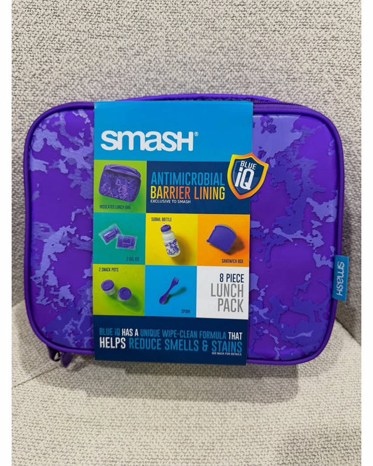 Smash Lunch Pack 8pc Set - Purple