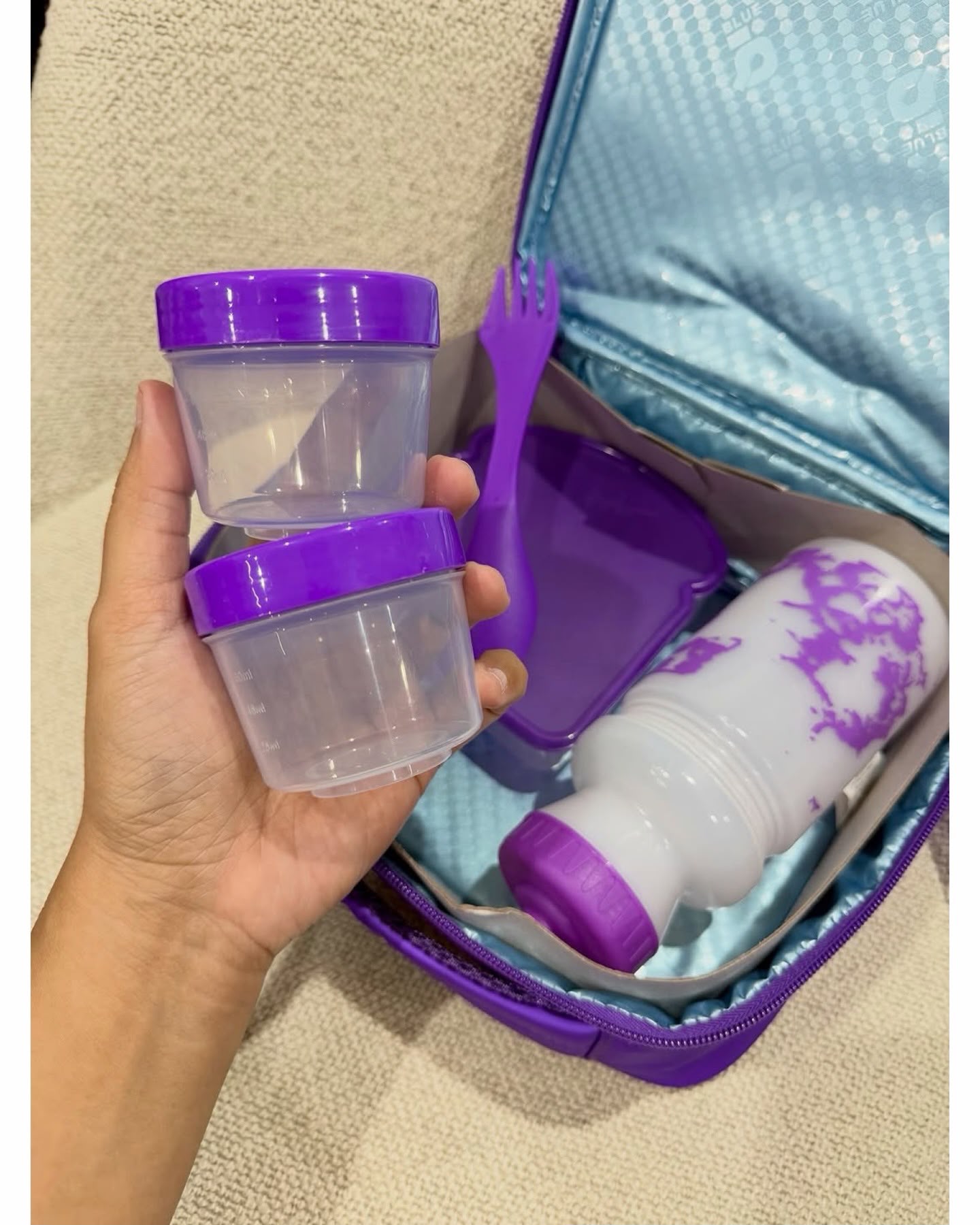 Smash Lunch Pack 8pc Set - Purple