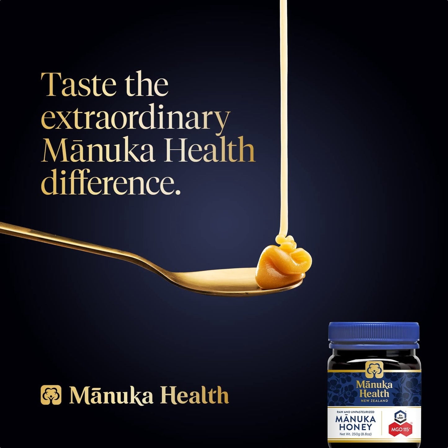 Manuka Healthy Manuka Honey MGO115 250gm