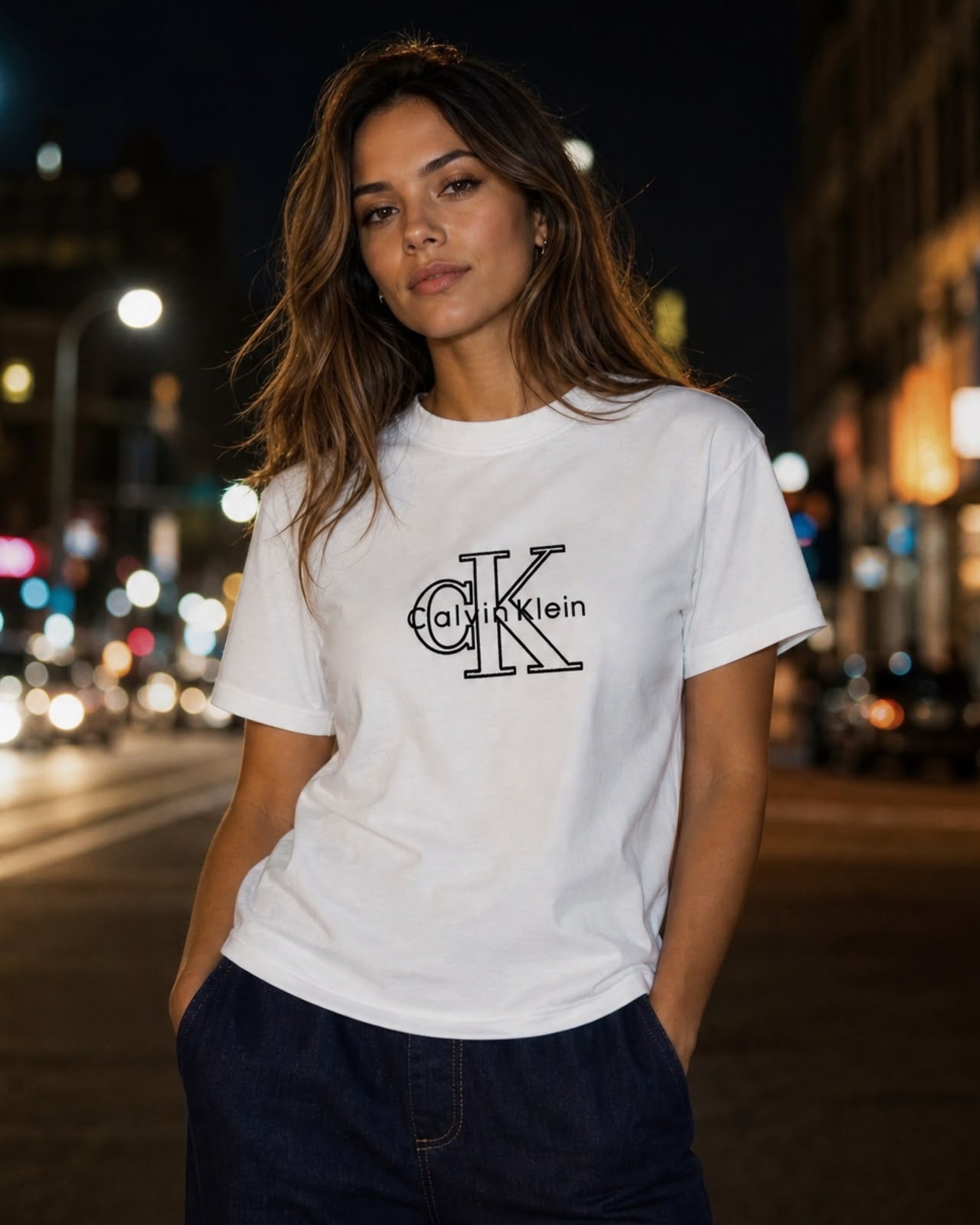 CK Shine Monologo  Brilliant White XL