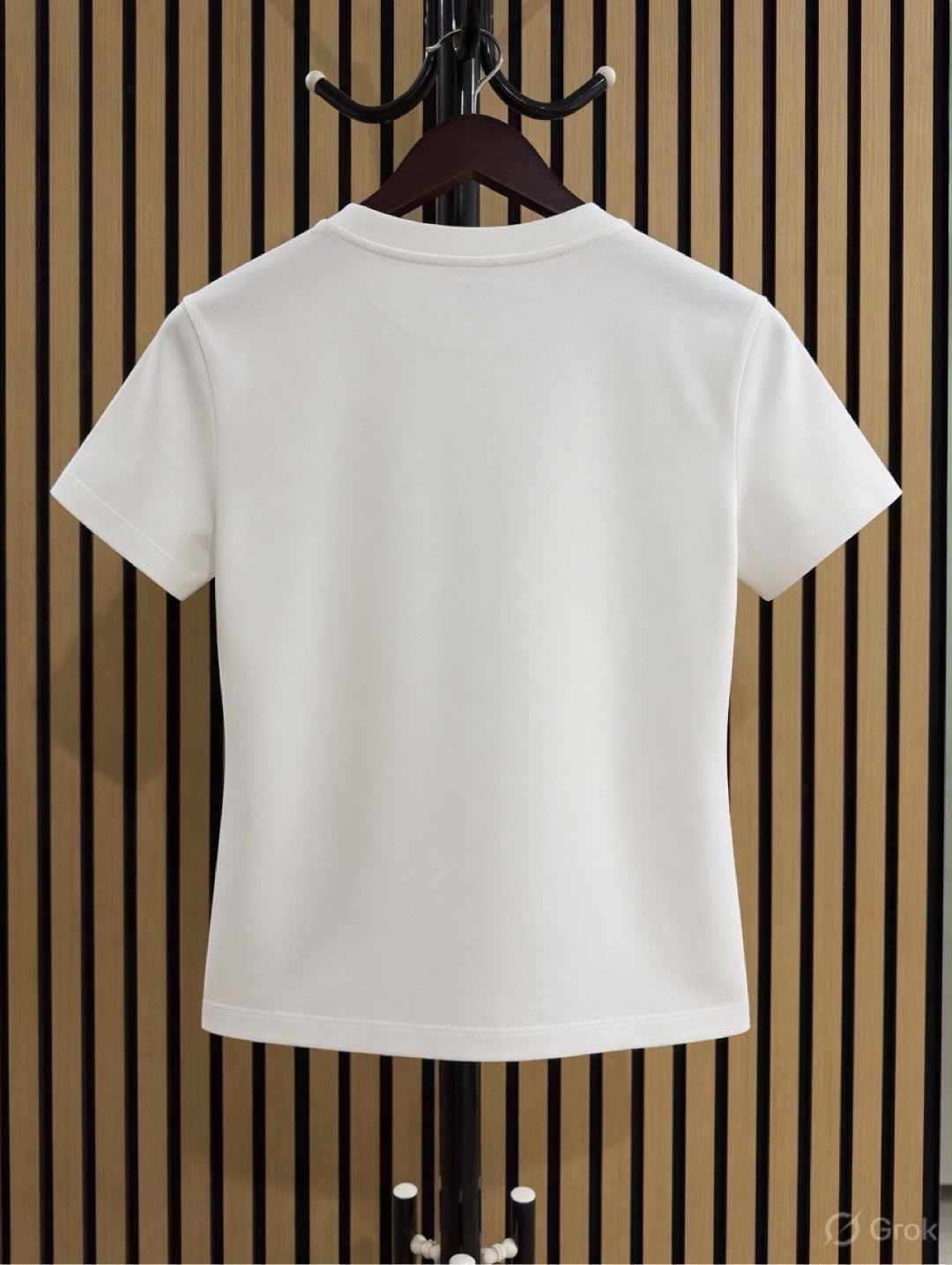 CK Women Stripe Logo Graphic Slim Shirt