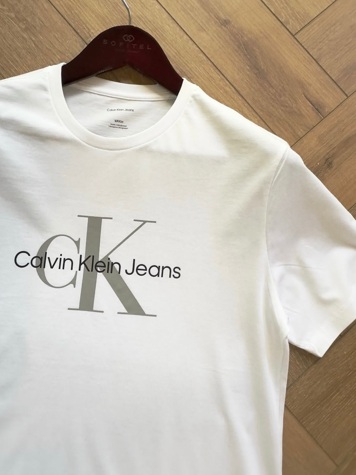 CK Hero Monologo Tee Brilliant White - XL