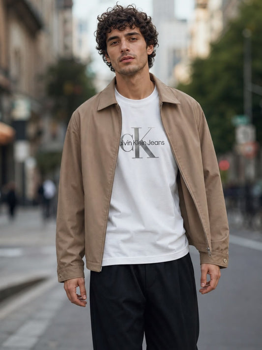 CK Hero Monologo Tee Brilliant White - XL