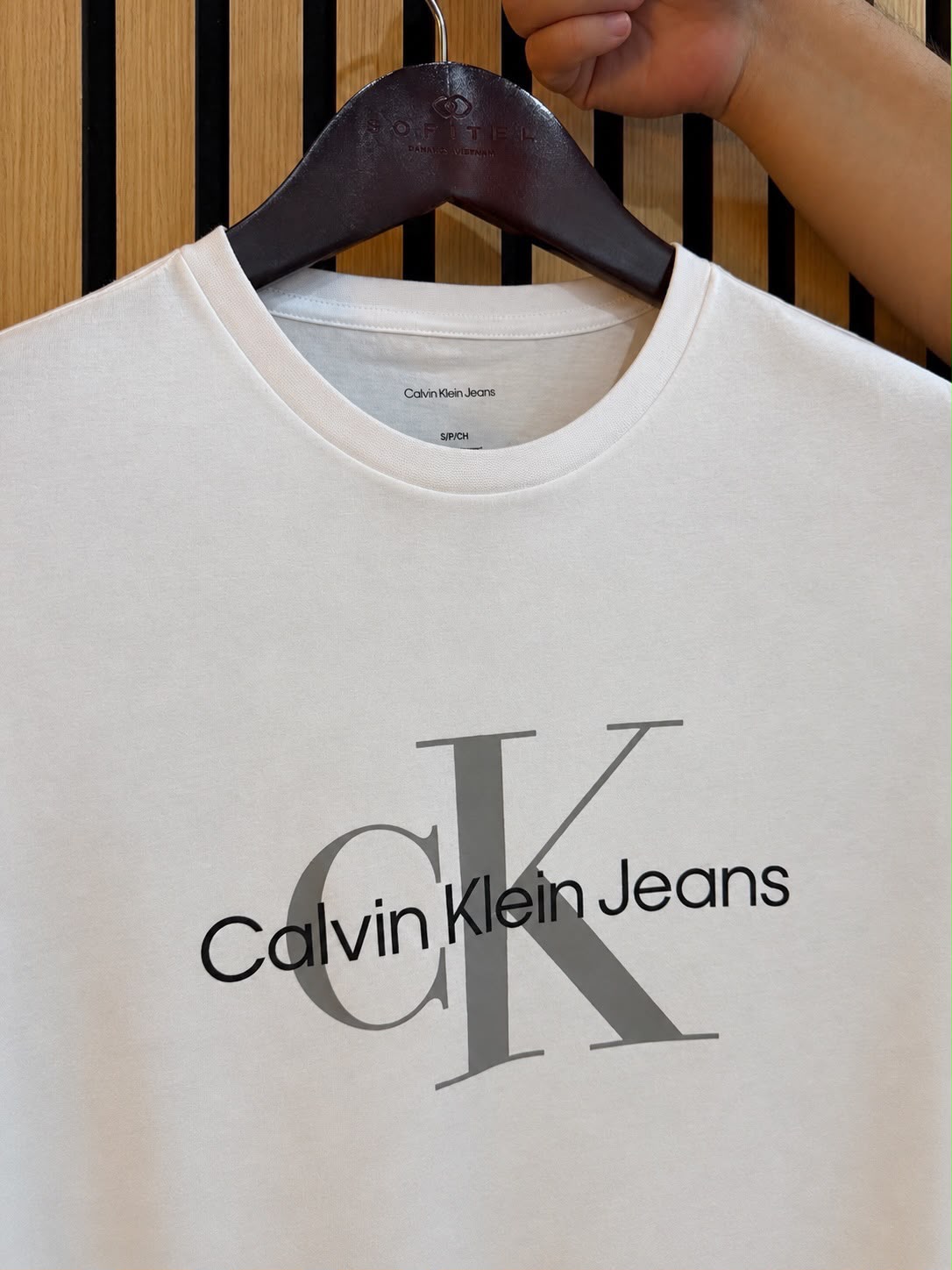 CK Hero Monologo Tee Brilliant White - XL