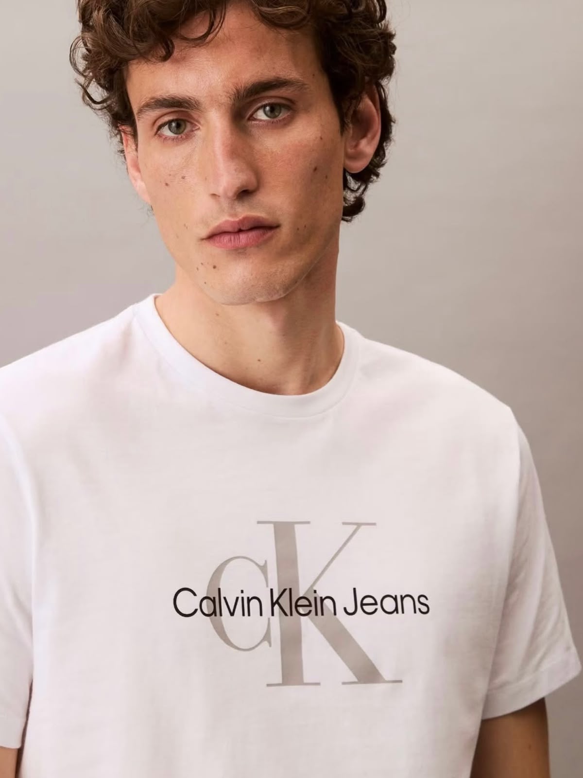 CK Hero Monologo Tee Brilliant White - XL