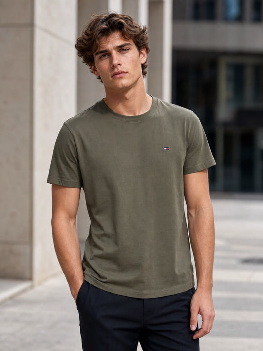TH Nantucket Tee Army Green