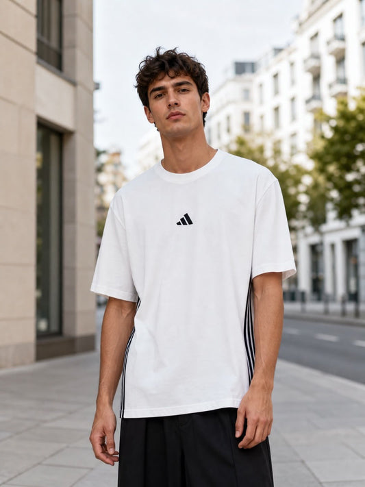 Adidas Essentials 3-Stripes Single Jersey Tee 2XL