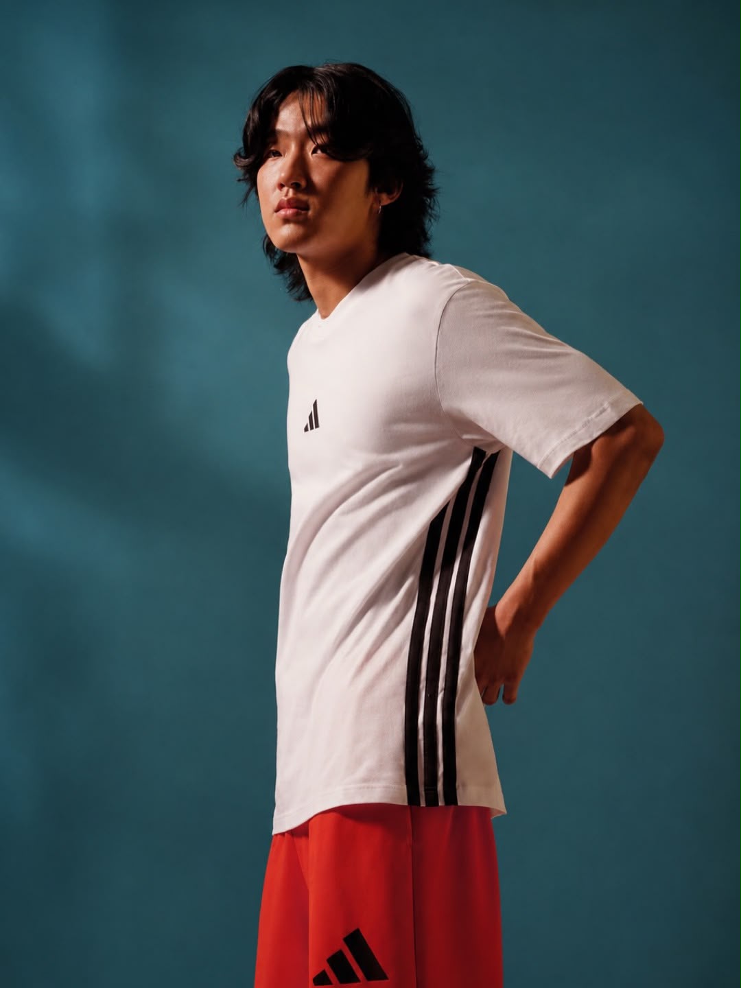 Adidas Essentials 3-Stripes Single Jersey Tee 2XL