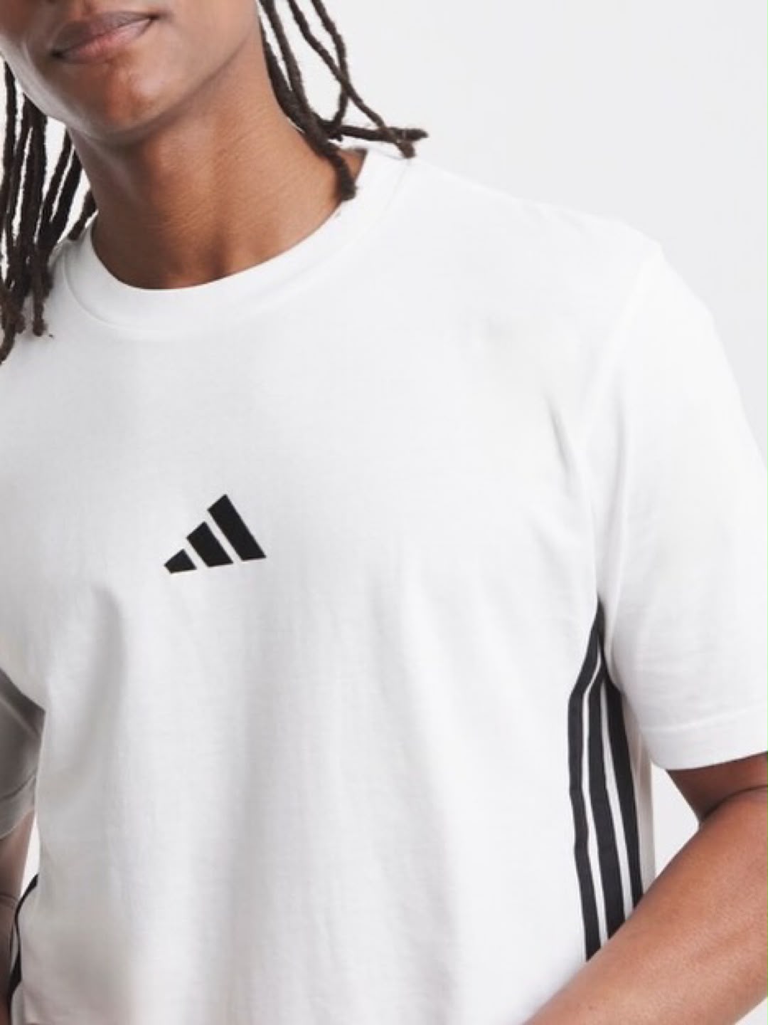 Adidas Essentials 3-Stripes Single Jersey Tee 2XL