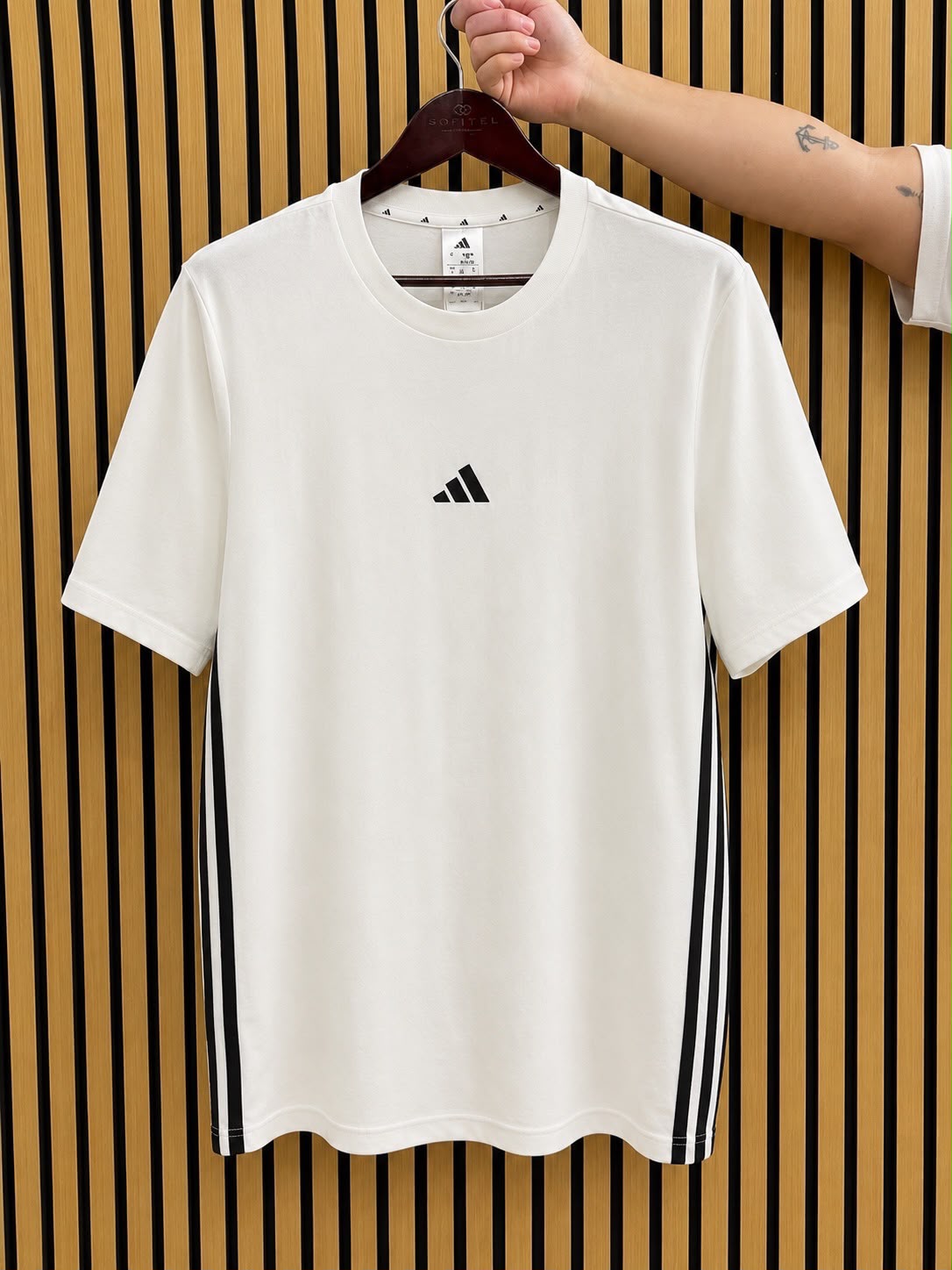 Adidas Essentials 3-Stripes Single Jersey Tee 2XL