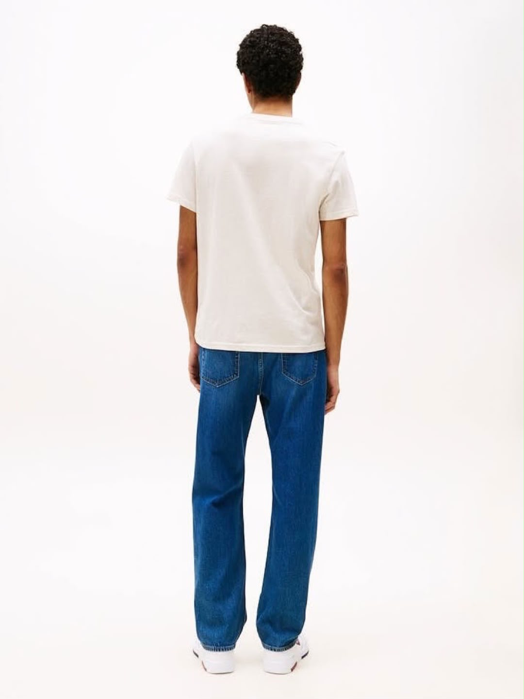 TH Linear Logo Slim Crew Neck T-Shirt
