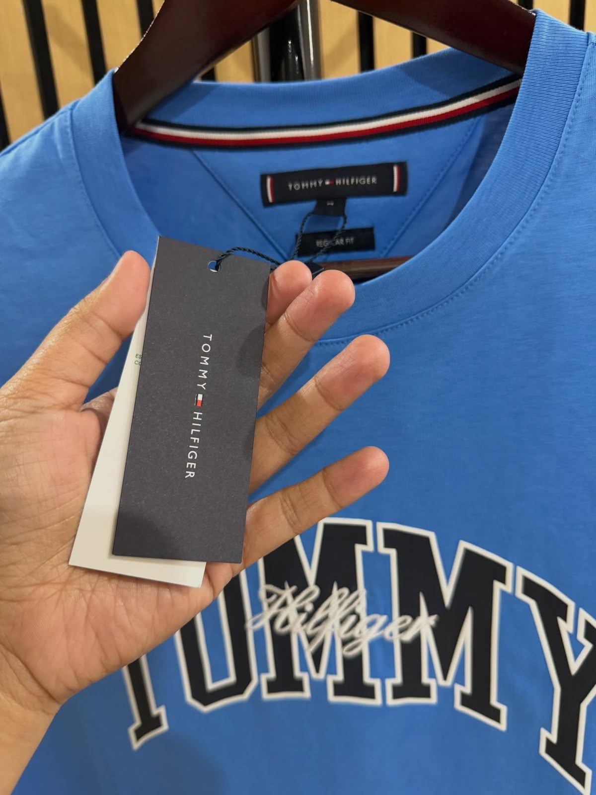 TH Men Arthur Tee in Copenhagen Blue - Medium