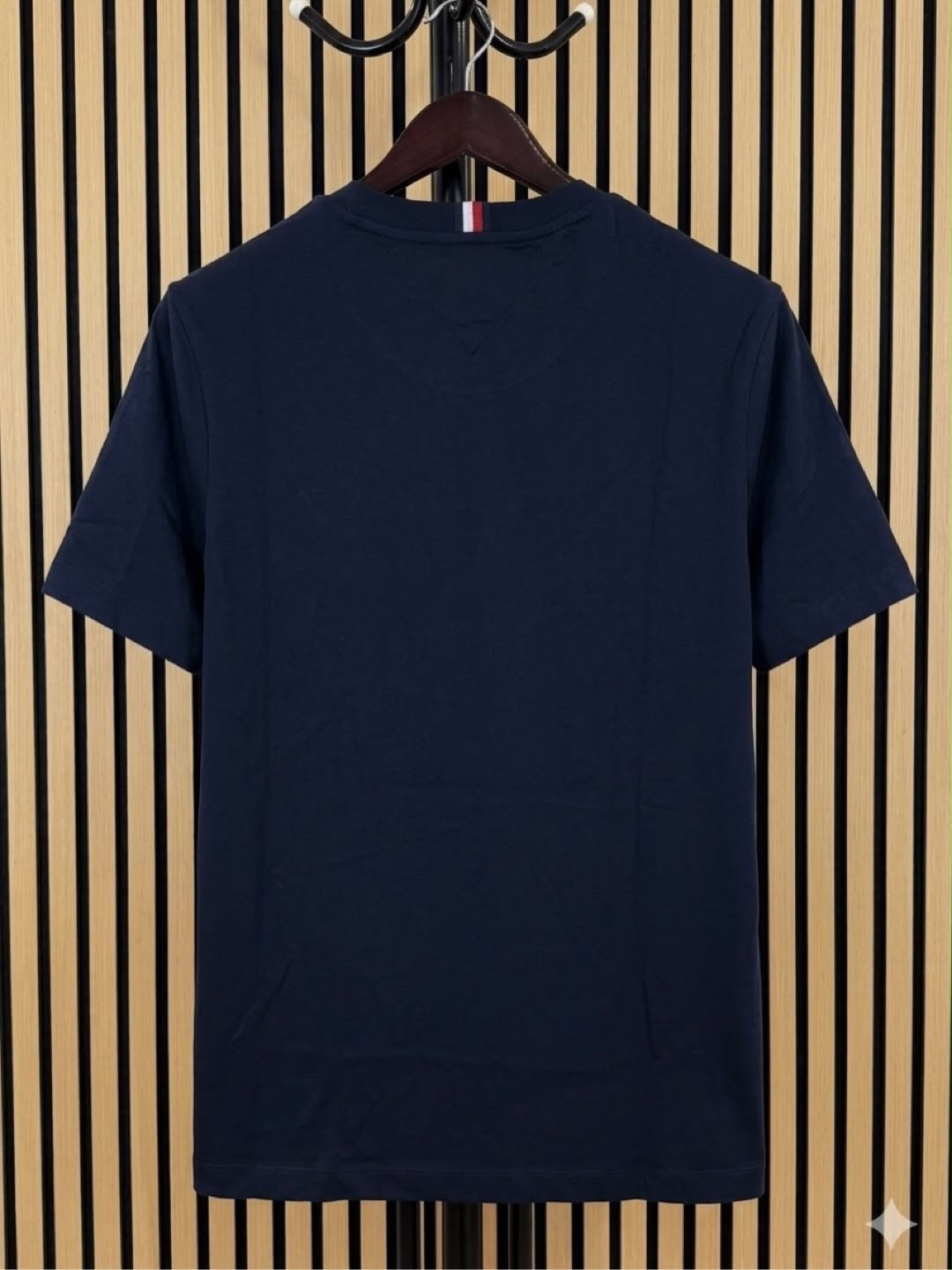 TH Men Stripe Graphic Shirt Regular Fit in Desert Sky - Medium