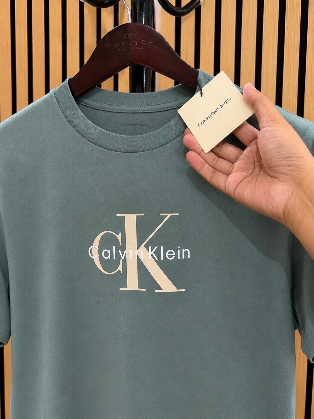 CK Hero Monologo Tee Autumn Green - XL