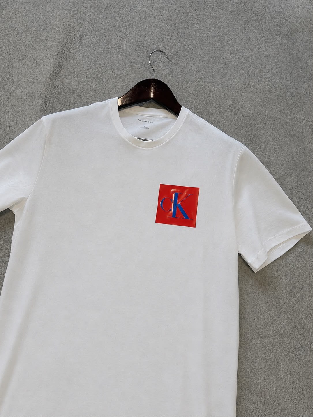 CK Logo Box in White