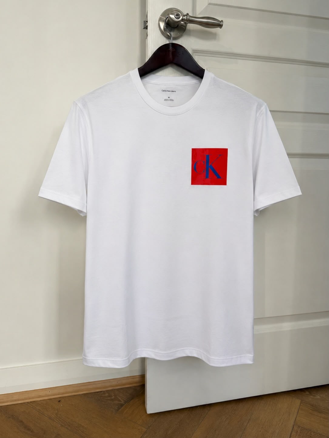 CK Logo Box in White