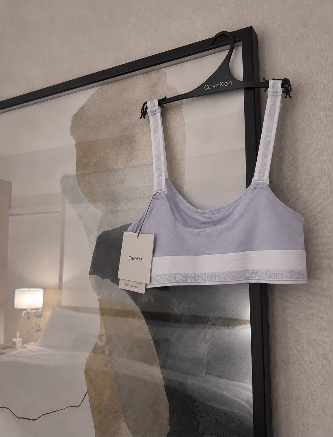 CK Padded Bralette Halogen Blue