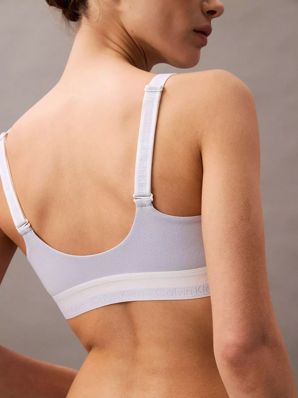 CK Padded Bralette Halogen Blue