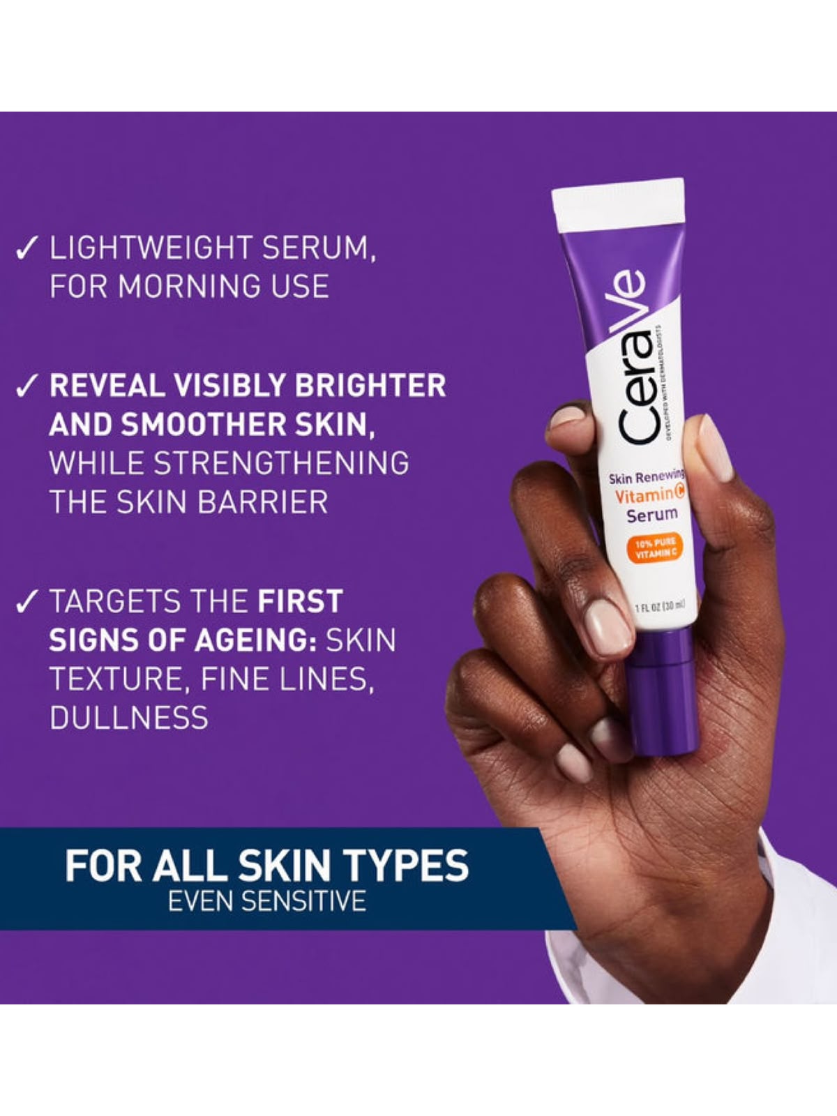 CeraVe Skin Renewing Vitamin C Serum 30ml