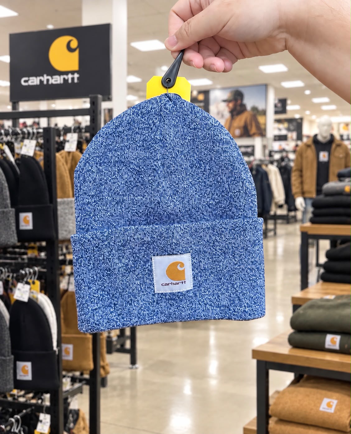 Carhartt Watch Hat Beanie - Powder Blue Marl