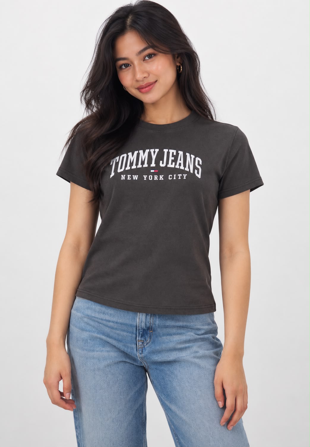 TH Varsity Logo Crew Neck T-Shirt Small