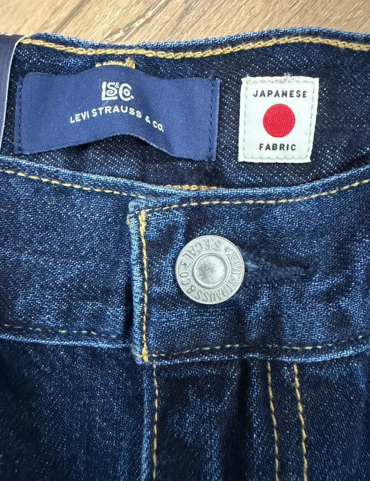 Levi's Made in Japan Blue Tab Plank Straight Size26