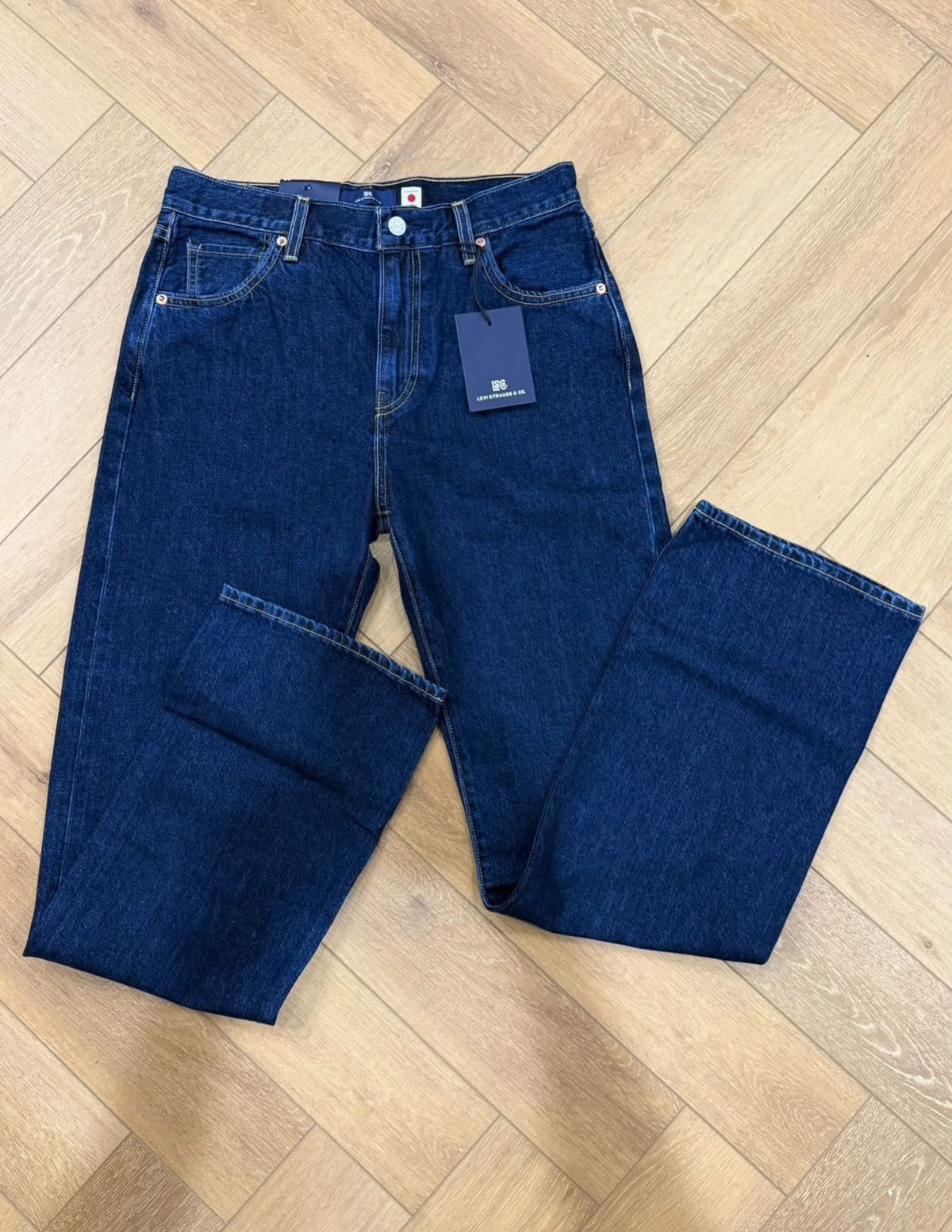 Levi's Made in Japan Blue Tab Plank Straight Size26