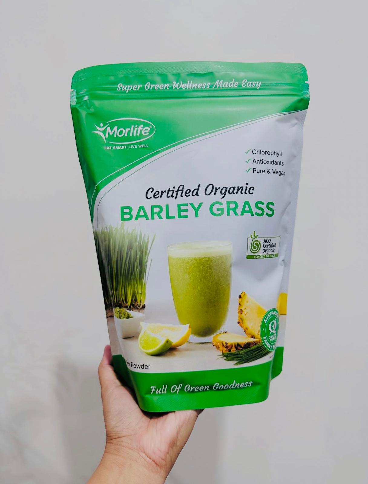 Morlife Certified Organic Barley Grass 700g