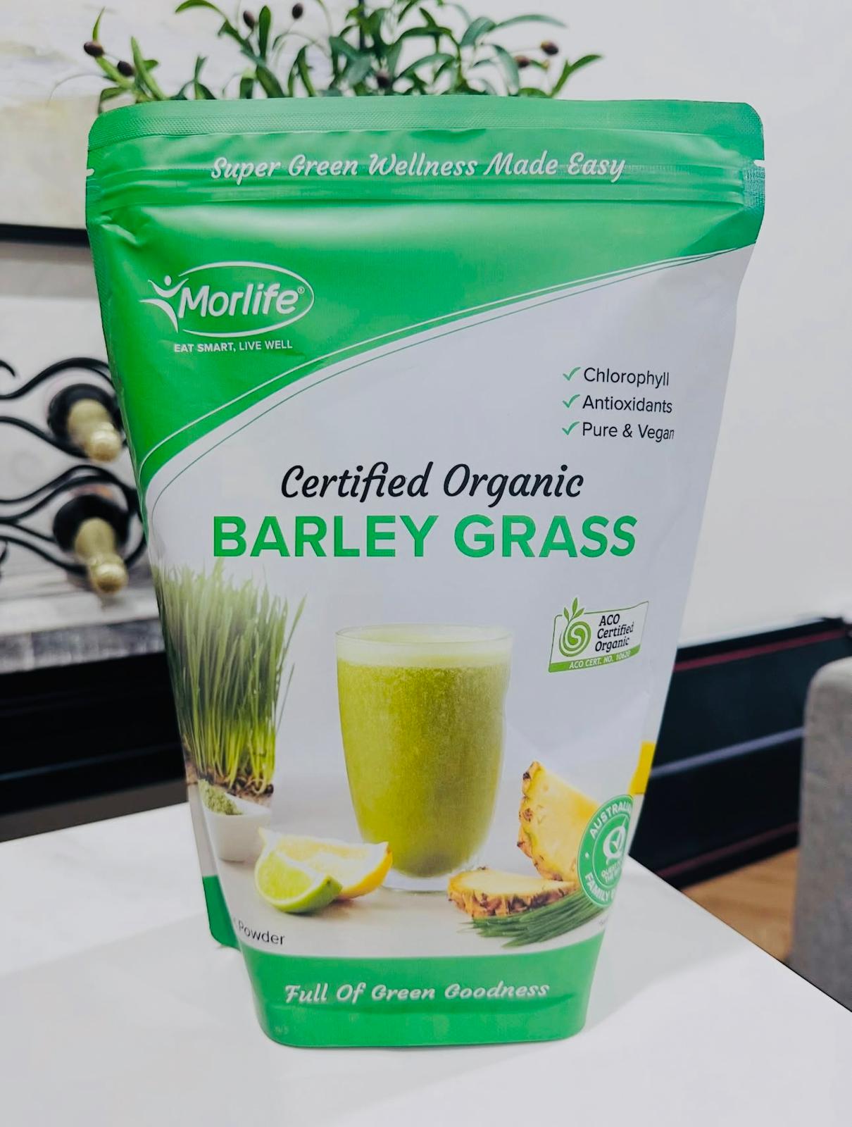 Morlife Certified Organic Barley Grass 700g