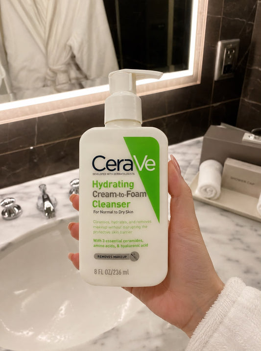 CeraVe Hydrating Cream-to-Foam Cleanser 236mL